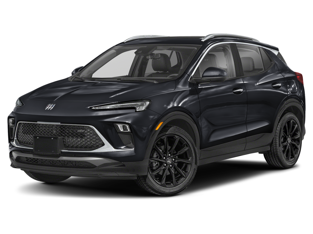2026 Buick Encore GX Sport Touring in Moonstone Gray Metallic — front three-quarter view
