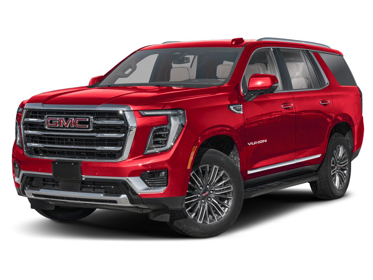 2026 GMC Yukon Elevation in Summit White — front three-quarter view