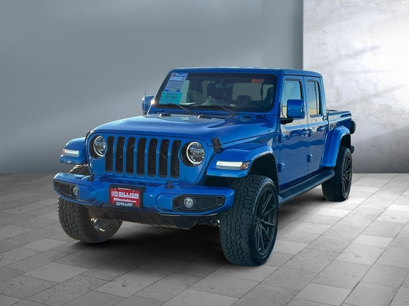 2022 Jeep Gladiator High Altitude in Blue — front three-quarter view