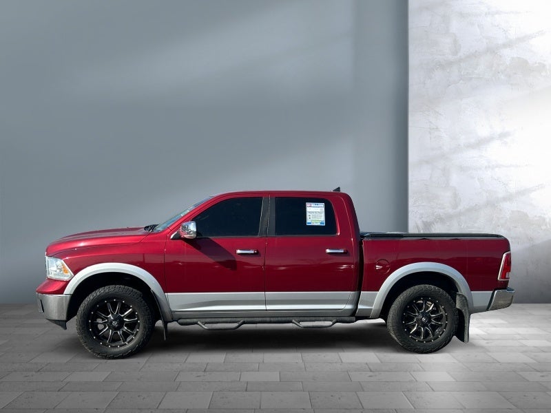2014 RAM 1500 — rear three-quarter view
