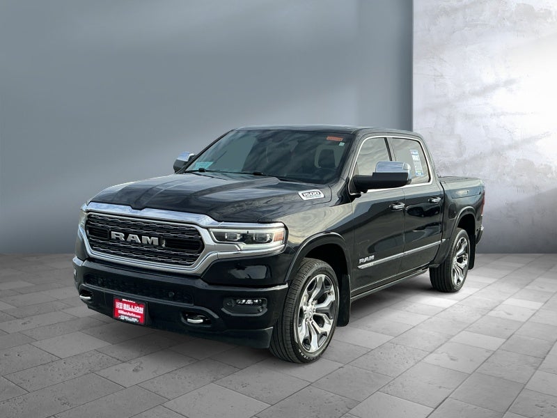 2022 RAM 1500 Limited in Black — front three-quarter view