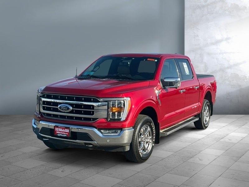 2023 Ford F-150 XL in Red — front three-quarter view