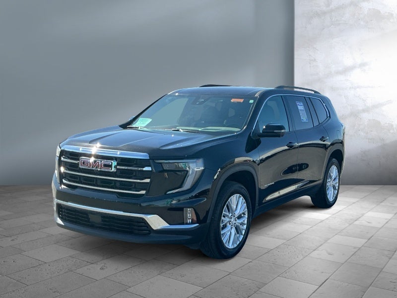 2026 GMC Acadia Elevation in Ebony Twilight Metallic — front three-quarter view