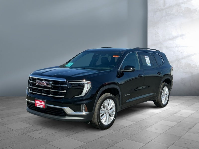 2026 GMC Acadia Elevation in Ebony Twilight Metallic — front three-quarter view