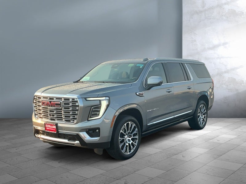 2026 GMC Yukon XL Denali in Sterling Metallic — front three-quarter view
