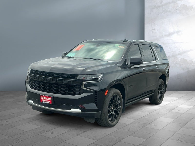 2022 Chevrolet Tahoe High Country in Black — front three-quarter view