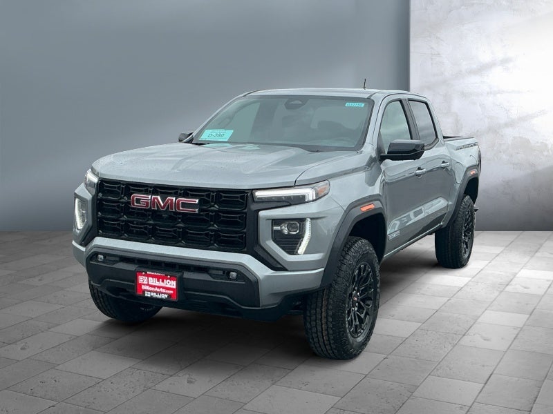 2026 GMC Canyon Elevation in Sterling Metallic — front three-quarter view