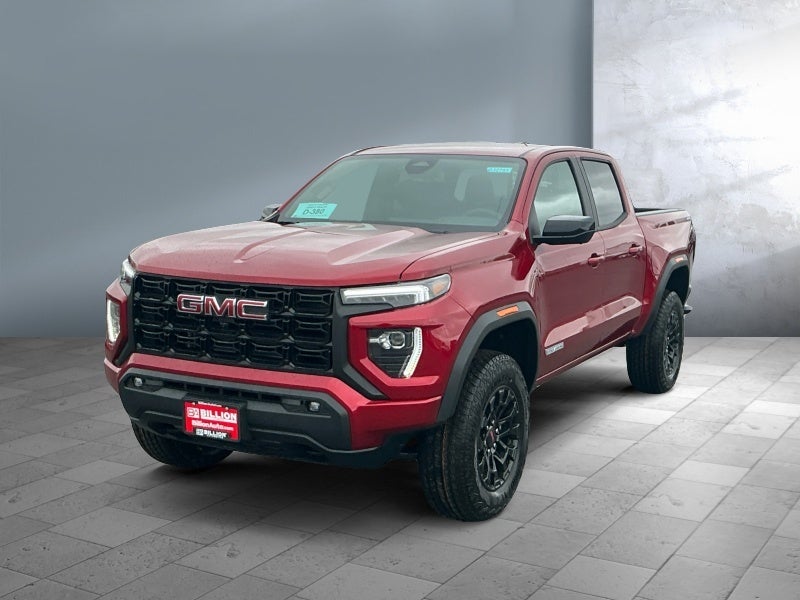 2026 GMC Canyon Elevation in Volcanic Red Tintcoat — front three-quarter view