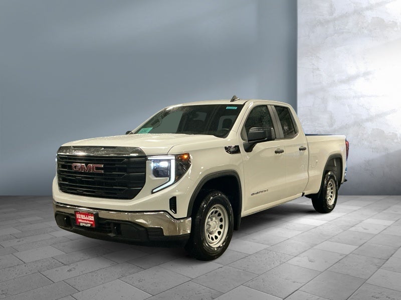 2026 GMC Sierra 1500 Pro in Summit White — front three-quarter view