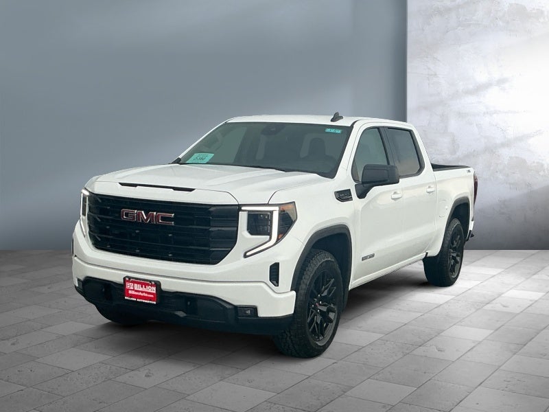 2026 GMC Sierra 1500 Elevation in Summit White — front three-quarter view