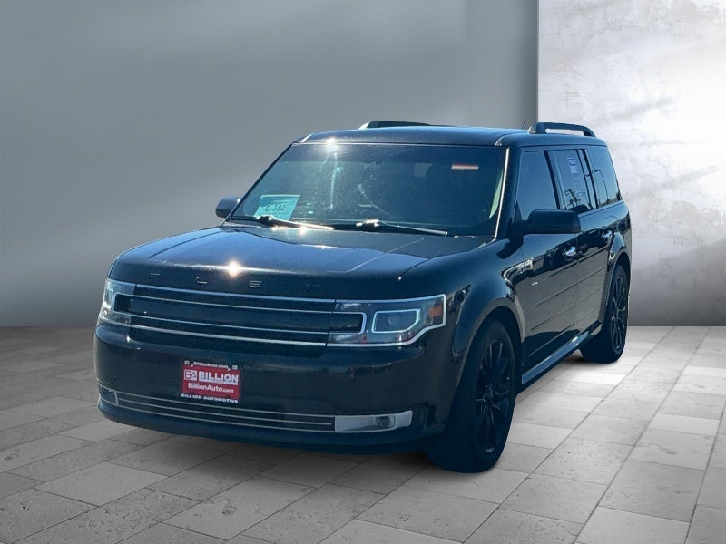 2018 Ford Flex Limited in Black — front three-quarter view