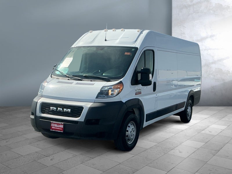 2021 RAM ProMaster Cargo Van NA in White — front three-quarter view