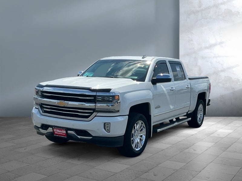 2017 Chevrolet Silverado 1500 High Country in Iridescent Pearl Tricoat — front three-quarter view