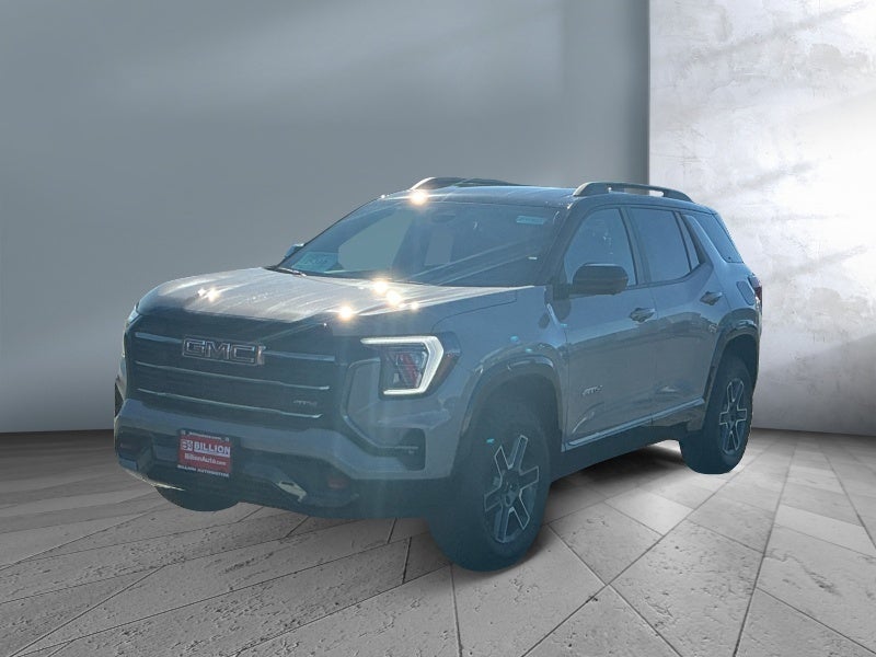 2026 GMC Terrain AT4 in Riverstone Metallic — front three-quarter view