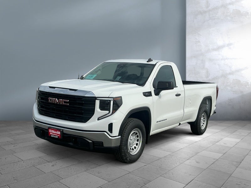 2026 GMC Sierra 1500 Pro in Summit White — front three-quarter view
