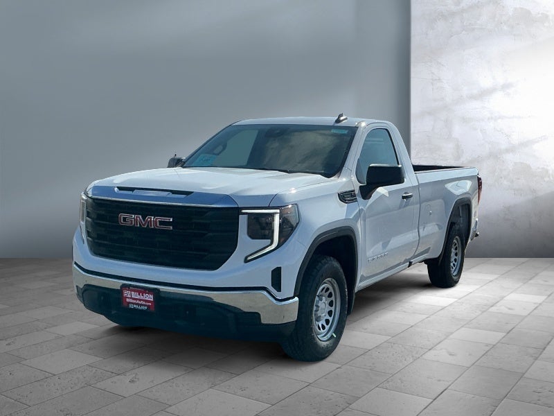 2026 GMC Sierra 1500 Pro in Summit White — front three-quarter view