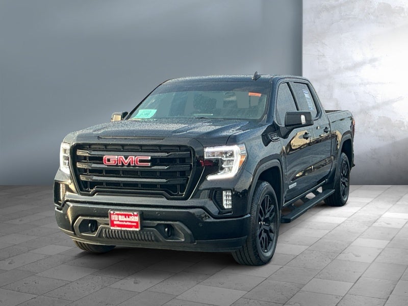 2021 GMC Sierra 1500 Elevation in Onyx Black — front three-quarter view