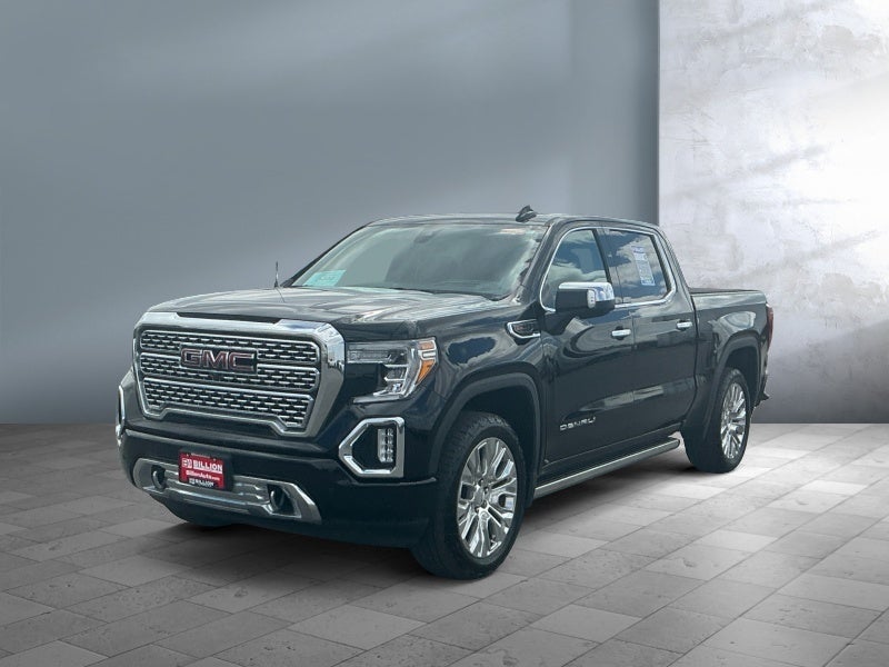 2020 GMC Sierra 1500 Denali in Onyx Black — front three-quarter view