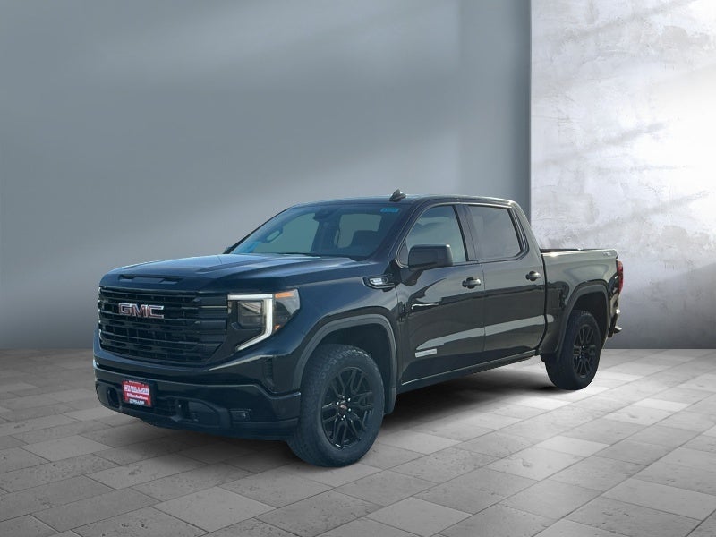 2026 GMC Sierra 1500 Elevation in Onyx Black — front three-quarter view