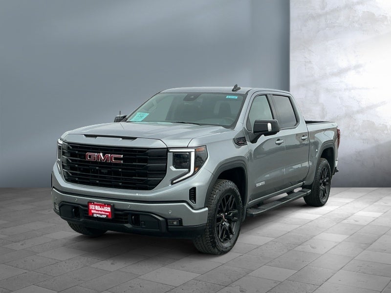 2026 GMC Sierra 1500 Elevation in Sterling Metallic — front three-quarter view
