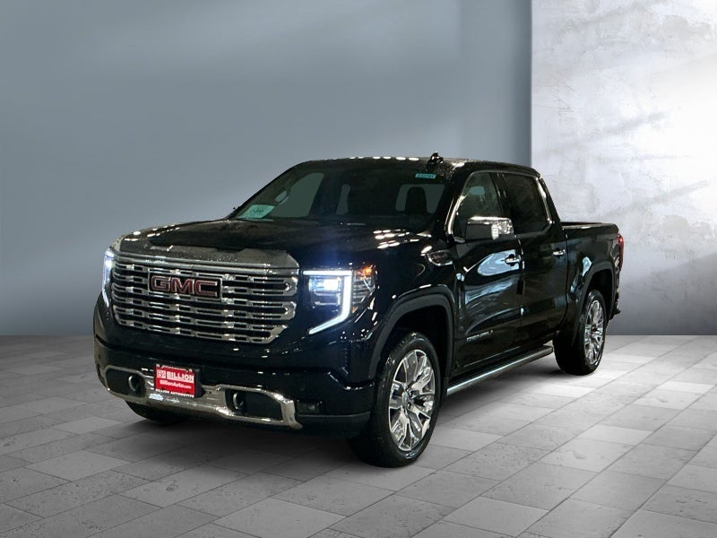 2026 GMC Sierra 1500 Denali in Onyx Black — front three-quarter view