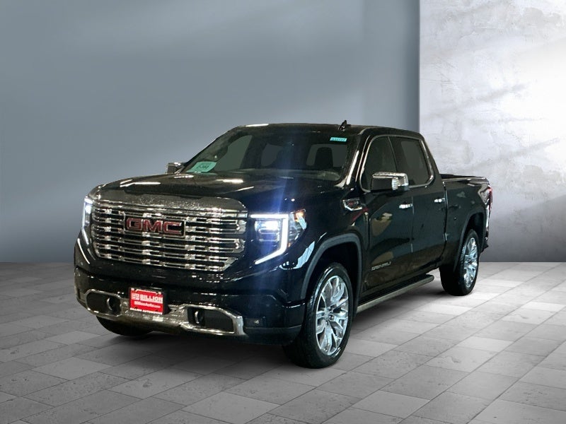 2026 GMC Sierra 1500 Denali in Onyx Black — front three-quarter view