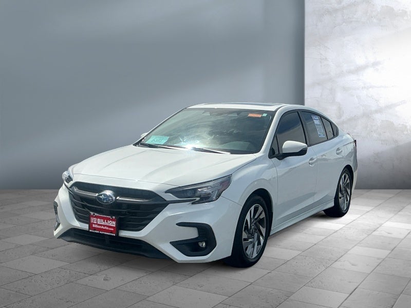 2023 Subaru Legacy Limited in White — front three-quarter view