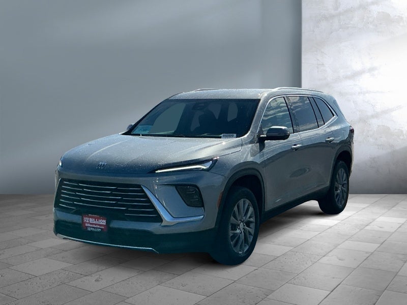 2026 Buick Enclave Preferred in Moonstone Gray Metallic — front three-quarter view