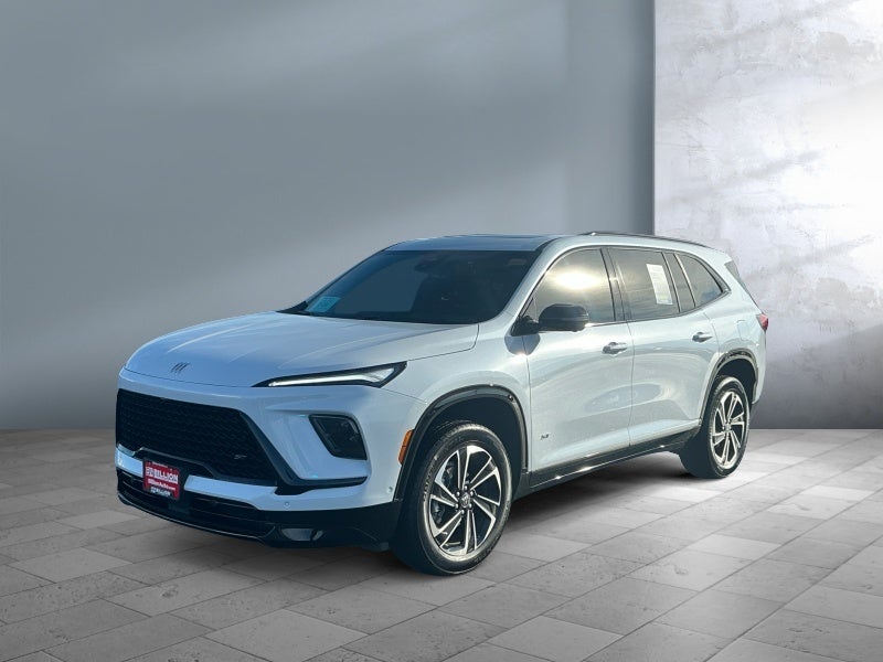 2026 Buick Enclave Sport Touring in Iridescent White Tricoat — front three-quarter view