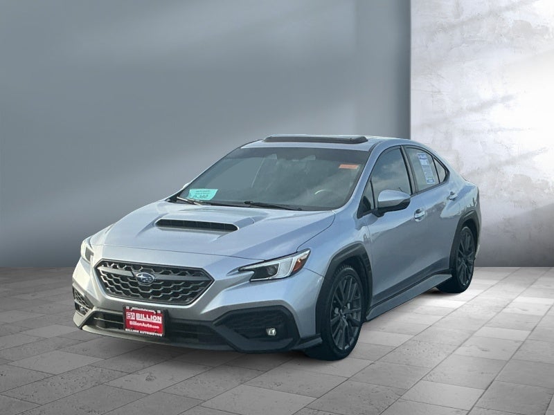 2022 Subaru WRX GT in Gray — front three-quarter view