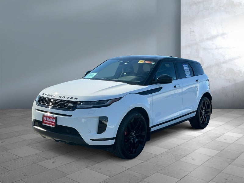 2023 Land Rover Range Rover Evoque SE in White — front three-quarter view